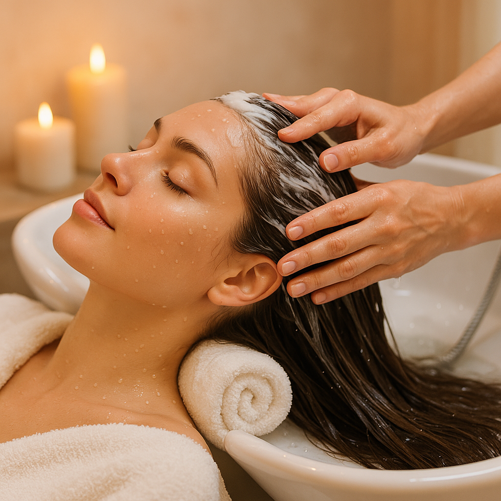 Deep conditioning hair treatment