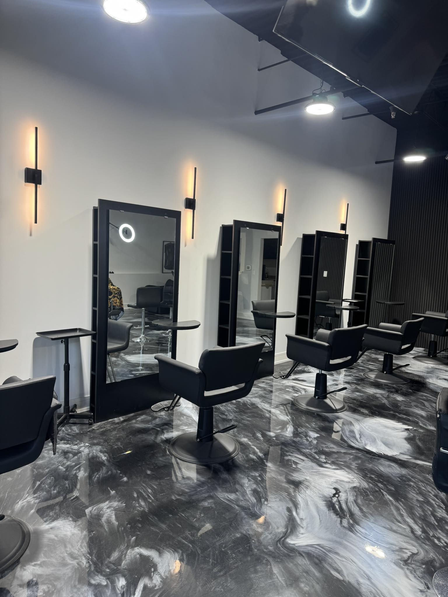 Luxurious salon interior